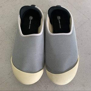 Mahabis Summer Gray And Cream Rubber Sole Outdoor Indoor Slippers Size 10/41